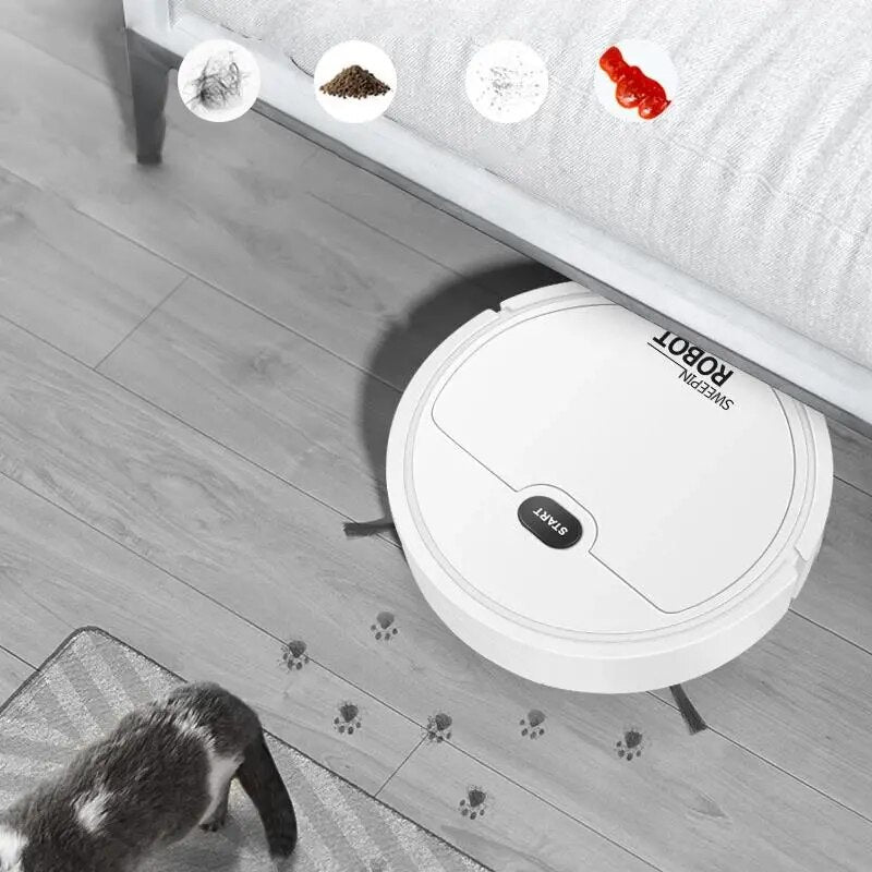 Робот прахосмукачка Clean Robot | 3 в 1 Total Cleaning™